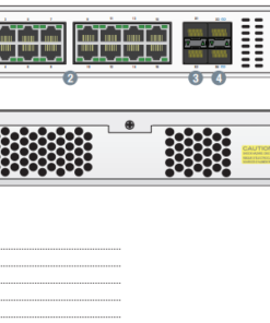 Alternative view of FortiGate 200F UTM Firewall